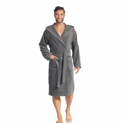Bademäntel|Vossen Bademantel Texas XL Flanell