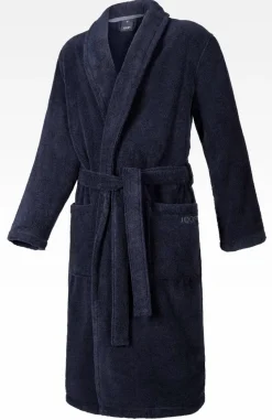 Bademäntel|JOOP! Bademantel Schalkragen 54 / 56 Blau