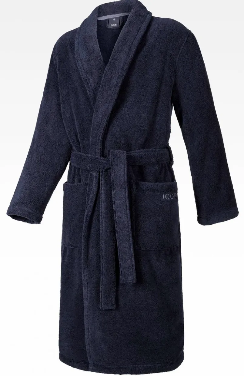 Bademäntel|JOOP! Bademantel Schalkragen 54 / 56 Blau