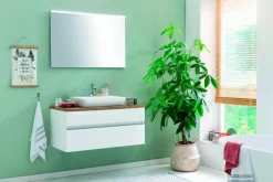 Gästebäder-Komplettsets|Badezimmer-Komplettsets|Puris Badmöbel-SET Zoom Weiß
