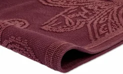 JOOP! Badteppiche-Badteppich Paisley 50 x 60 cm Mauve
