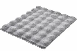 Kleine Wolke Badteppiche-Badteppich Cloud 50 x 60 cm Silber