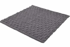 Kleine Wolke Badteppiche-Badteppich Matino 60 x 60 cm Schiefer