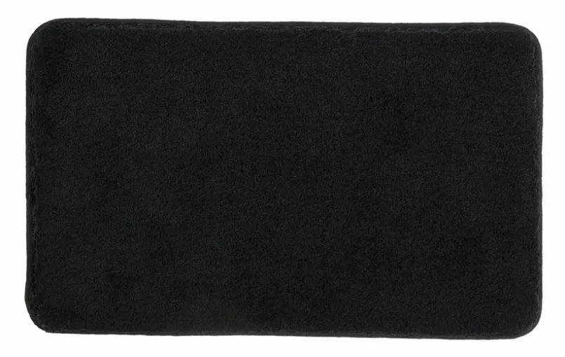 Kleine Wolke Badteppiche-Badteppich Relax 55 x 65 cm Schwarz