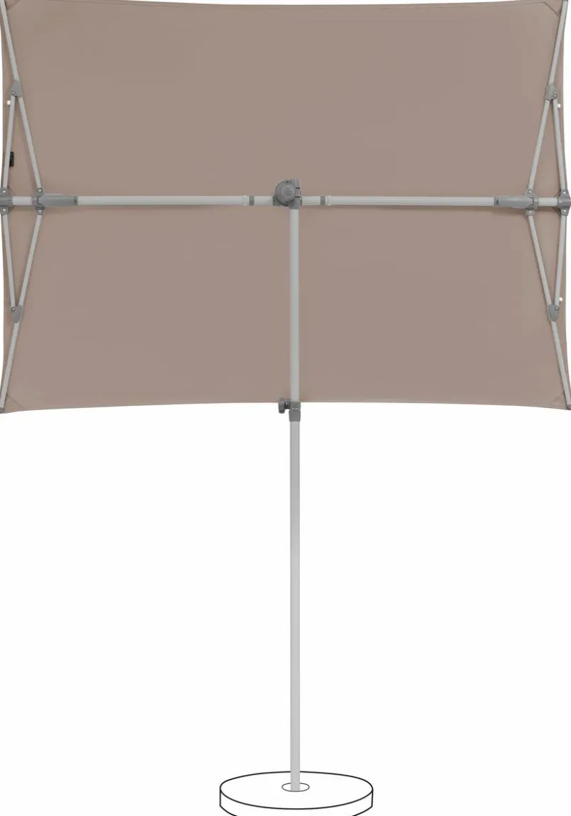 Glatz Sonnenschirme-Balkonschirm Suncomfort Grey