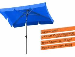 Balkonschirme|Sonnenschirme|Schneider Schirme Balkonschirm Locarno 120 x 180 cm Royal