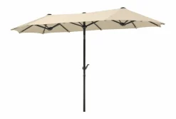 Sonnenschirme|Balkonschirme|Schneider Schirme Balkonschirm Salerno 300 x 150 cm Natur