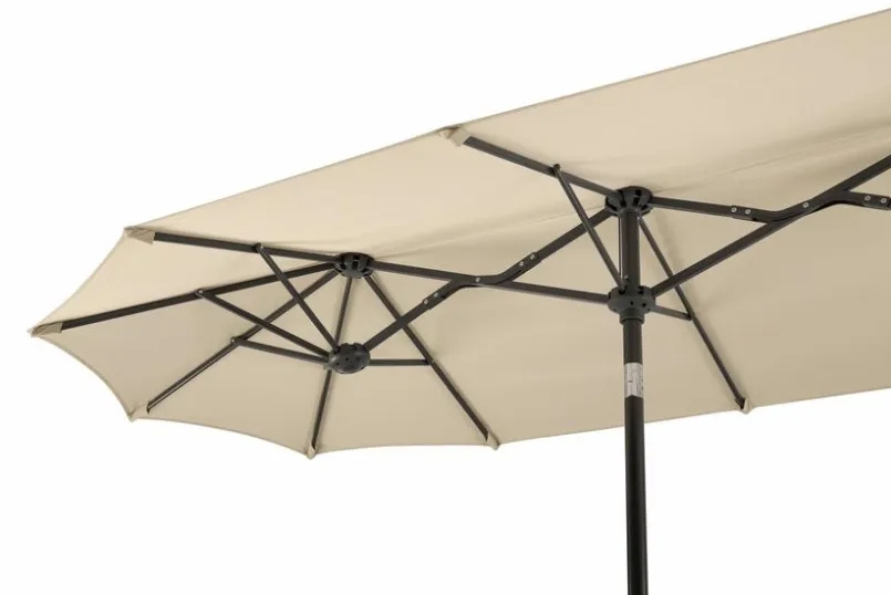 Sonnenschirme|Balkonschirme|Schneider Schirme Balkonschirm Salerno 300 x 150 cm Natur