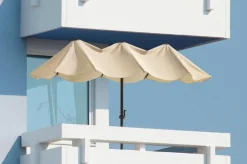 Sonnenschirme|Balkonschirme|Schneider Schirme Balkonschirm Salerno 300 x 150 cm Natur