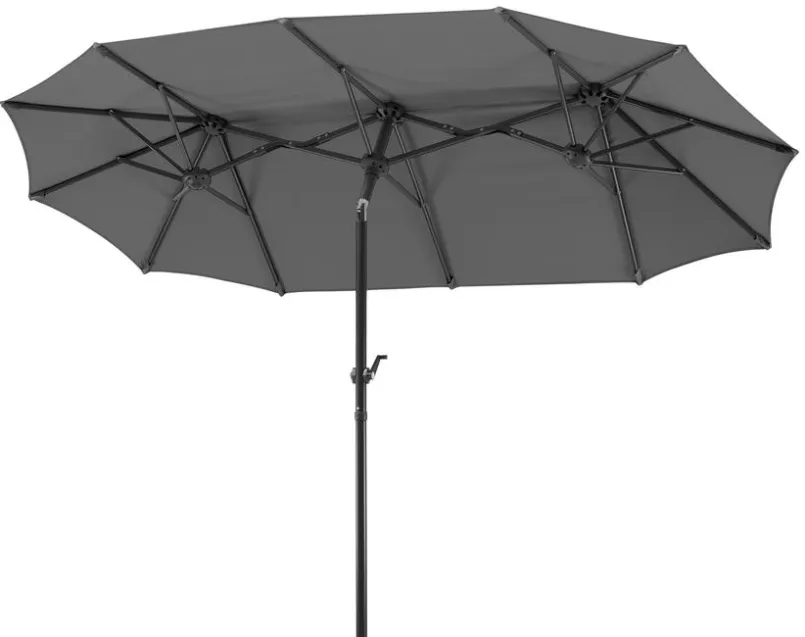 Schneider Schirme Balkonschirme|Sonnenschirme-Balkonschirm Salerno 300 x 150 cm Anthrazit