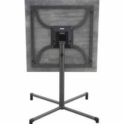 Gartentische|MWH Balkontisch klappbar Flip 70 x 70 cm Iron