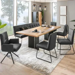 Sitzbänke| Bank Ani Anthracite