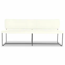 bert plantagie Sitzbänke|Sitzbänke-Bank Kiko-Plus 180 cm Weiß