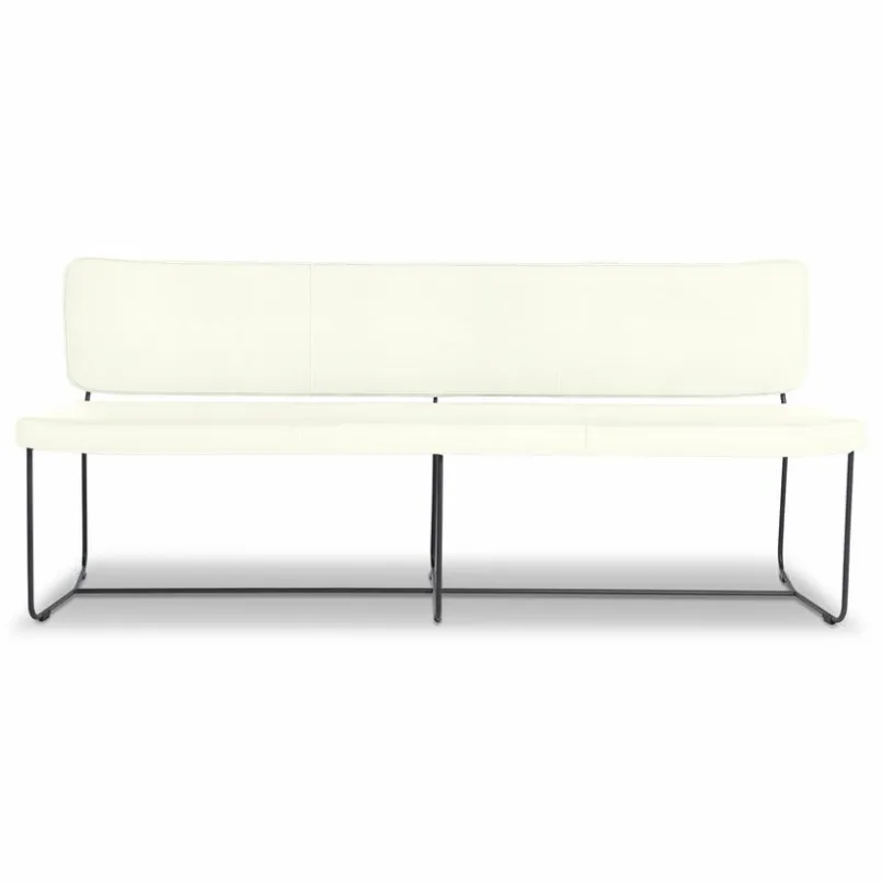 bert plantagie Sitzbänke|Sitzbänke-Bank Kiko-Plus 180 cm Weiß