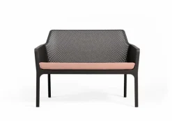 Gartenbank-Auflagen|Nardi Bankkissen Net Lounge 106 x 60 cm Rosa