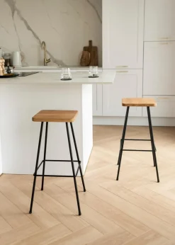 Barhocker|Metallbude Barhocker Barni Schwarz