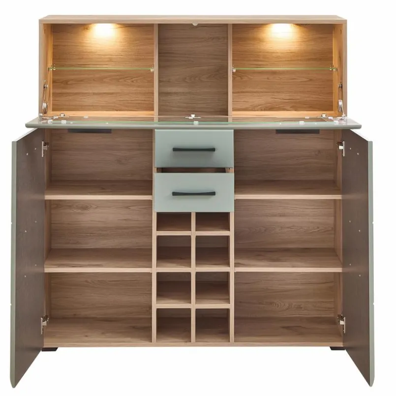 Innostyle Kommoden-Barschrank Fun Plus II Schilf