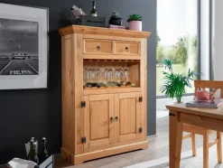 G+K Kommoden-Barschrank Alabama Kiefer