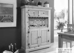 G+K Kommoden-Barschrank Alabama Kiefer