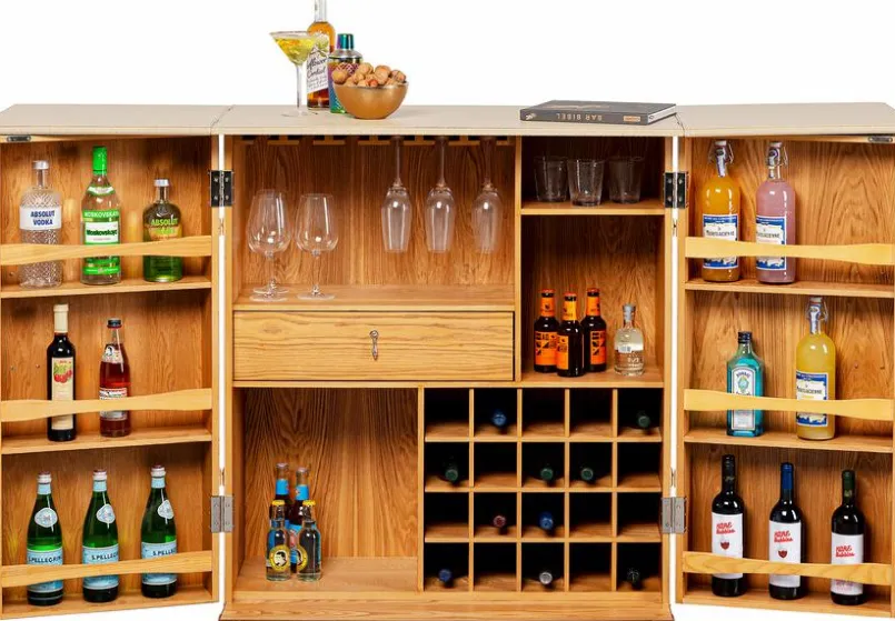 KARE DESIGN Bartische|Regale-Barschrank Venezia 87868 Creme