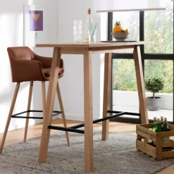 Actona Bartische-Bartisch Chara 117 x 58 cm Eiche