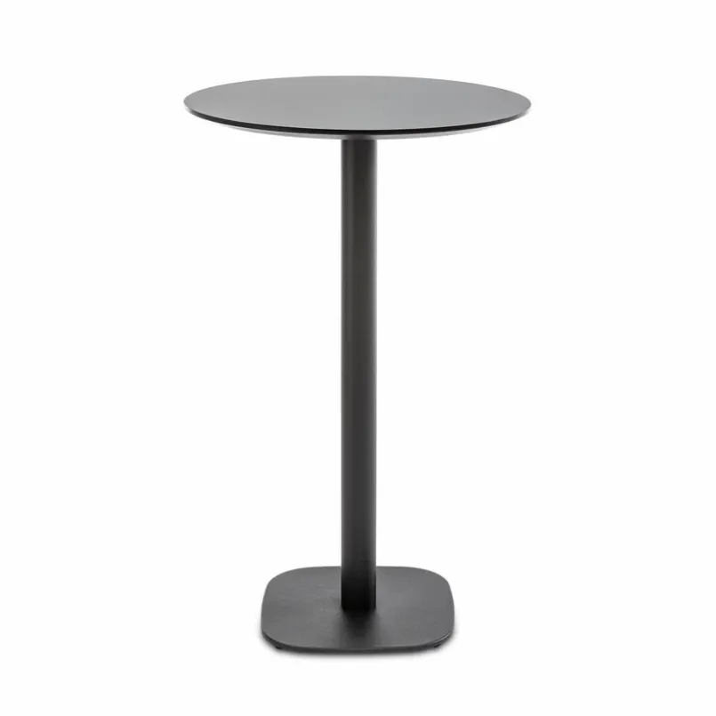 Bartische|Mobitec Bartisch Las Palmas Ø 70 cm Schwarz