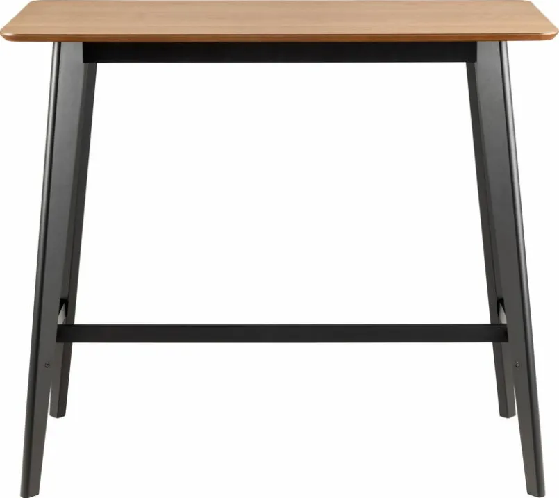 Actona Bartische-Bartisch Roxby 120 x 60 cm Schwarz / Eiche