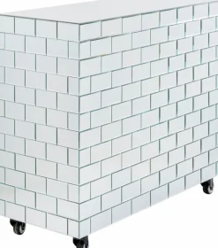 KARE DESIGN Bartische-Bartisch Solea 87749 Silber