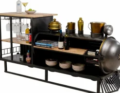 KARE DESIGN Bartische-Bartisch Steamlock 87197 Schwarz