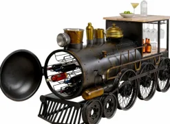 KARE DESIGN Bartische-Bartisch Steamlock 87197 Schwarz