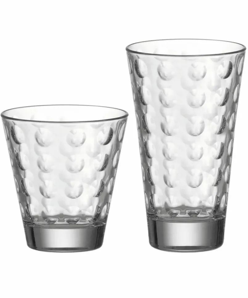 Leonardo Gläser-Becherset Bellini 8tlg. Klar