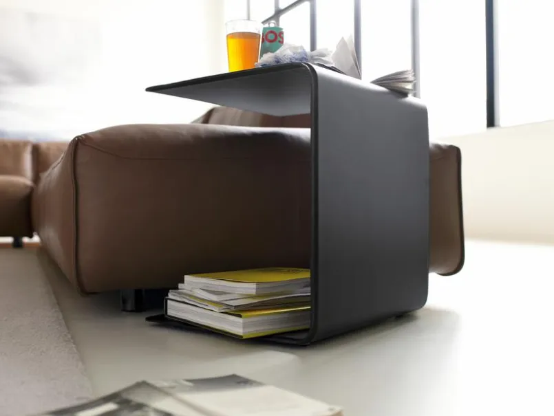 Couchtische|Rolf Benz Beistelltisch 940-202 Schwarz