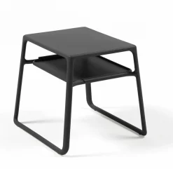 Nardi Balkontische|Gartentische-Beistelltisch Pop 39,5 x 44 cm Anthrazit