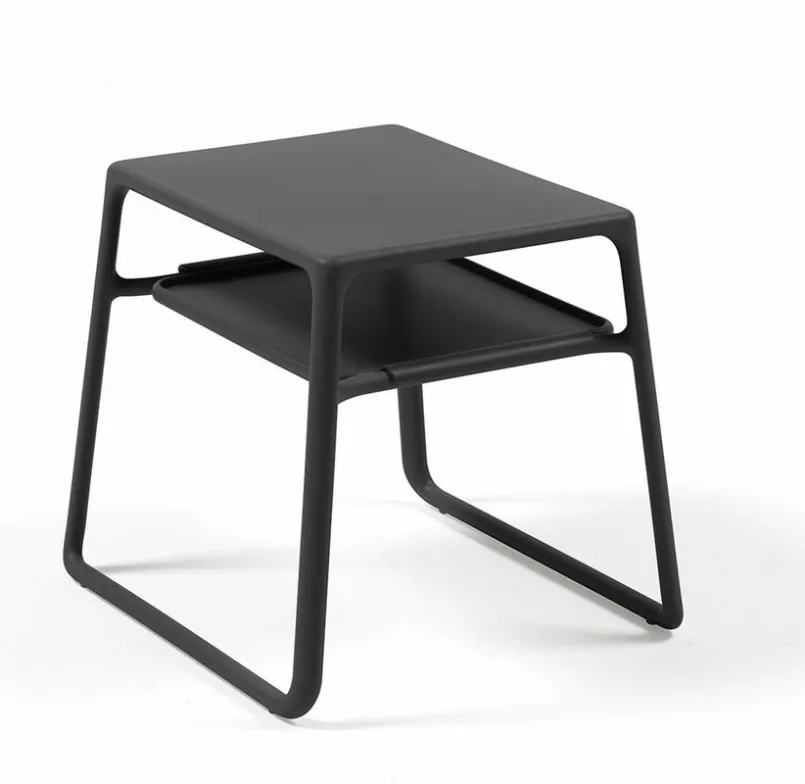 Nardi Balkontische|Gartentische-Beistelltisch Pop 39,5 x 44 cm Anthrazit