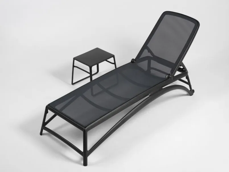 Nardi Balkontische|Gartentische-Beistelltisch Pop 39,5 x 44 cm Anthrazit