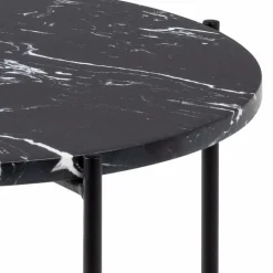 Actona Couchtische-Beistelltisch Avila Marmor Schwarz