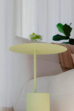 Couchtische|Metallbude Beistelltisch Ciro Grün