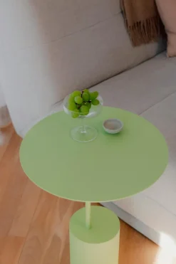 Couchtische|Metallbude Beistelltisch Ciro Grün