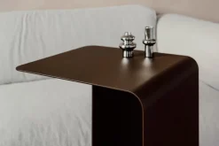 Metallbude Couchtische-Beistelltisch Cosmo Chocolate