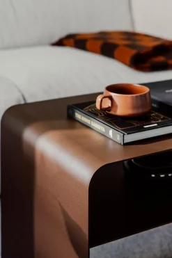 Metallbude Couchtische-Beistelltisch Cosmo Chocolate