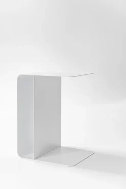 Couchtische|Metallbude Beistelltisch Cosmo Weiß