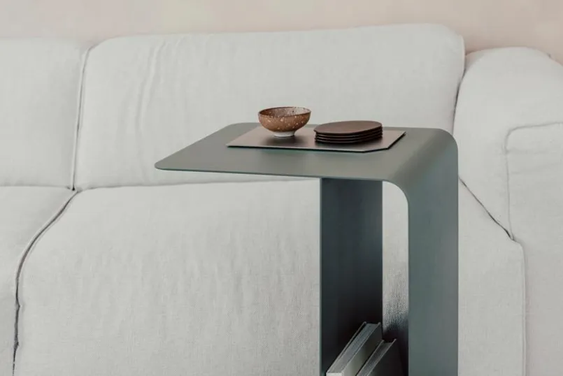 Metallbude Couchtische-Beistelltisch Cosmo Green