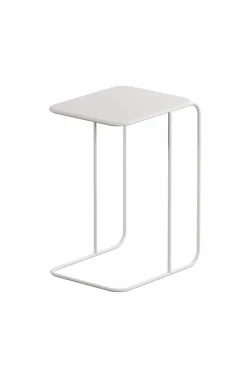 Couchtische|Metallbude Beistelltisch Denya Weiß