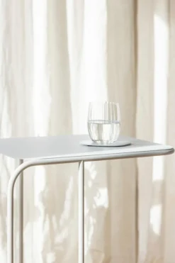 Couchtische|Metallbude Beistelltisch Denya Weiß