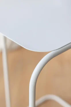 Couchtische|Metallbude Beistelltisch Denya Weiß