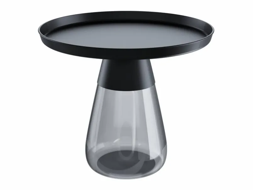 Couchtische|Akante Beistelltisch Drop Schwarz