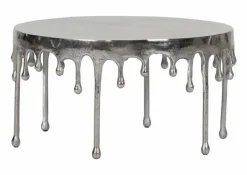 Couchtische|Gutmann Factory Beistelltisch Drophy Silber