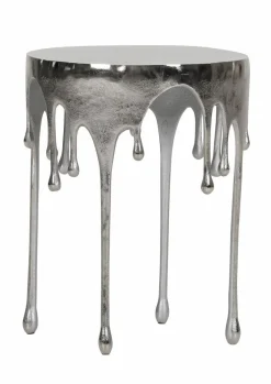 Couchtische|Gutmann Factory Beistelltisch Drophy Silber