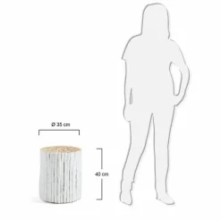 Couchtische|DAHEIM Beistelltisch Filippo Weiß
