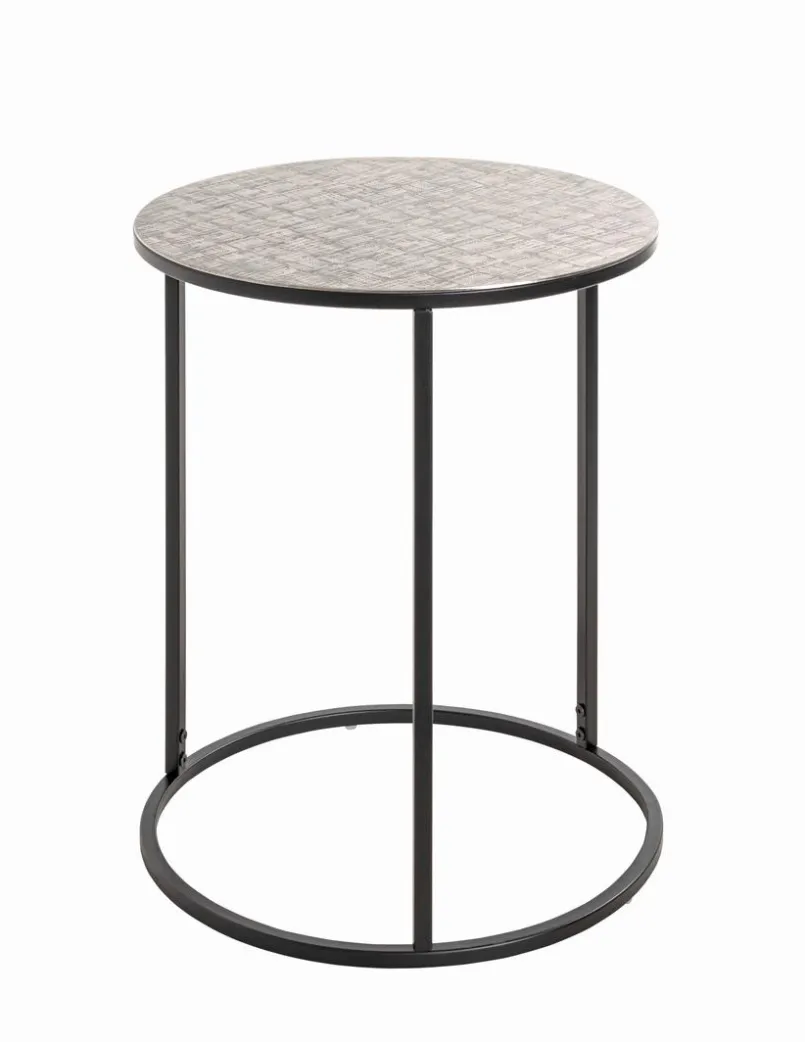 Couchtische|Haku Beistelltisch Gaya Silber